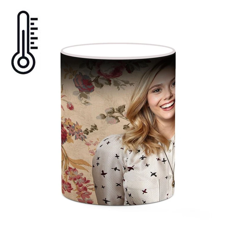 ماگ حرارتی کاکتی طرح الیزابت اولسن Elizabeth Olsen مدل mgh25846