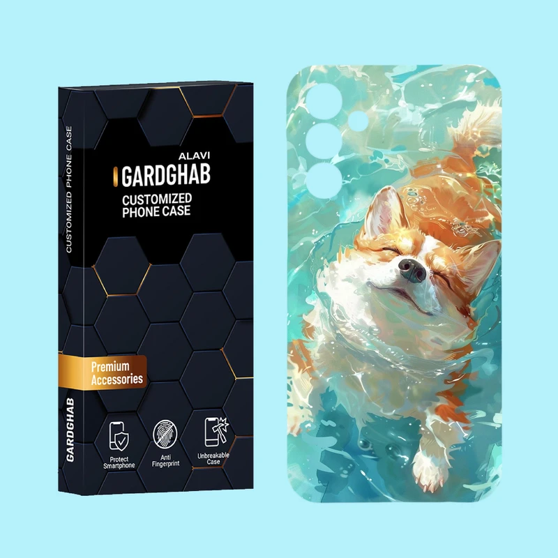 کاور گارد قاب علوی مدل حیوانات مناسب برای گوشی موبایل سامسونگ Galaxy F15 5G