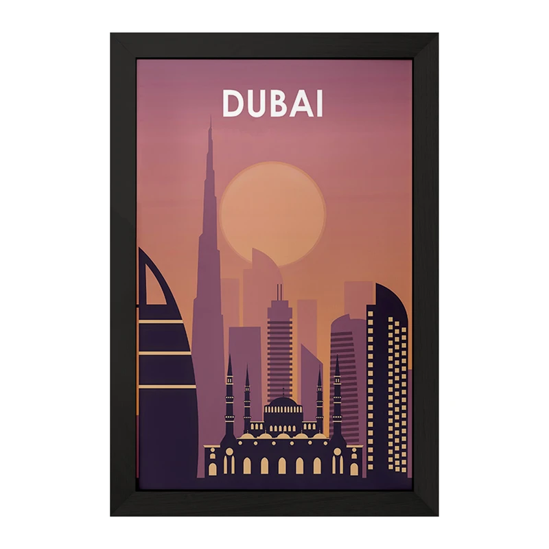 تابلو خندالو مدل دبی (Dubai) کد F4938