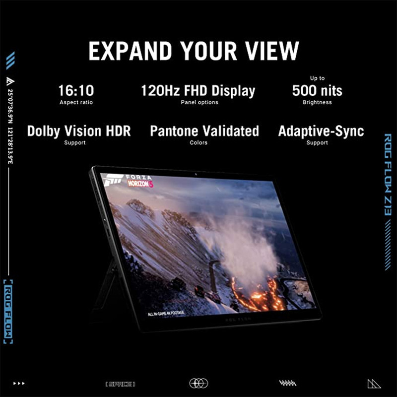 لپ تاپ 13.4 اینچ ایسوس مدل ROG Flow Z13 GZ301ZC-LD092W لپ تاپ 13.4 اینچ ایسوس مدل ROG Flow Z13 GZ301ZC-LD092W