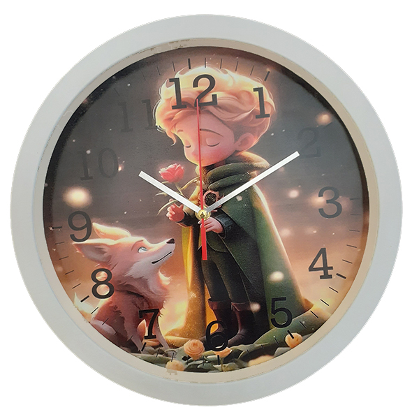 ساعت دیواری کودک مدل مسافر کوچولو کد 4021202