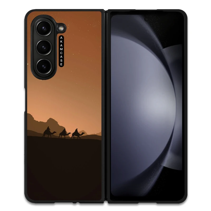 کاور آکام مدل AMC-WSGZFOLD5-DESERT-20 مناسب برای گوشی موبایل سامسونگ Galaxy Z Fold 5