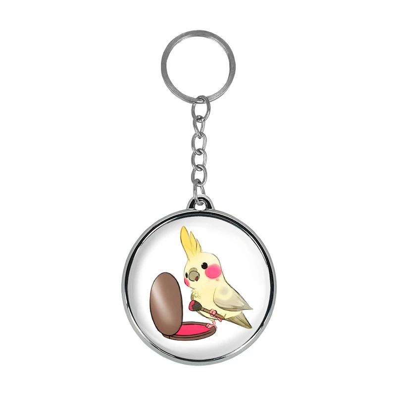 جاکلیدی خندالو طرح پرنده مدل دوطرفه کد 2828728288