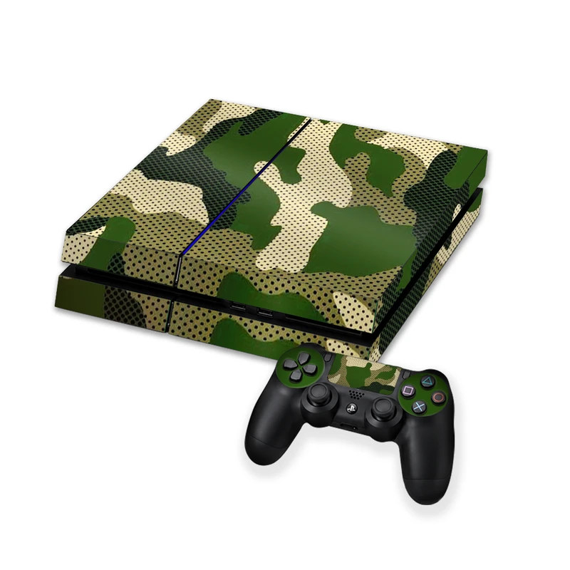 برچسب کنسول بازی پلی استیشن 4 FAT کایمون مدل CAMO کد p4f007