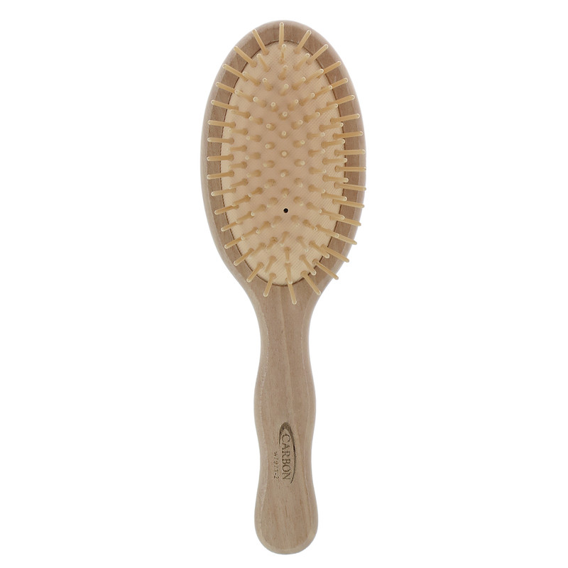 برس مو کربن مدل چوبی طبی کد W7971-2