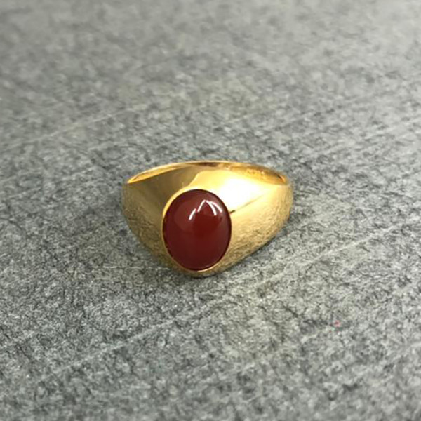 انگشتر طلا 18 عیار زنانه دوست خوب مدل dk342