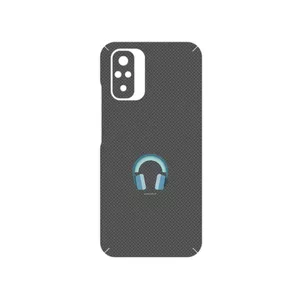 برچسب پوششی ماهوت مدل Minimal Headphone Icon مناسب برای گوشی موبایل شیائومی Redmi Note 10