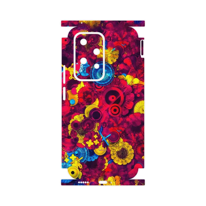 برچسب پوششی ماهوت مدل Vector Flower Garden Digital Art-FullSkin مناسب برای گوشی موبایل آنر 200 Lite