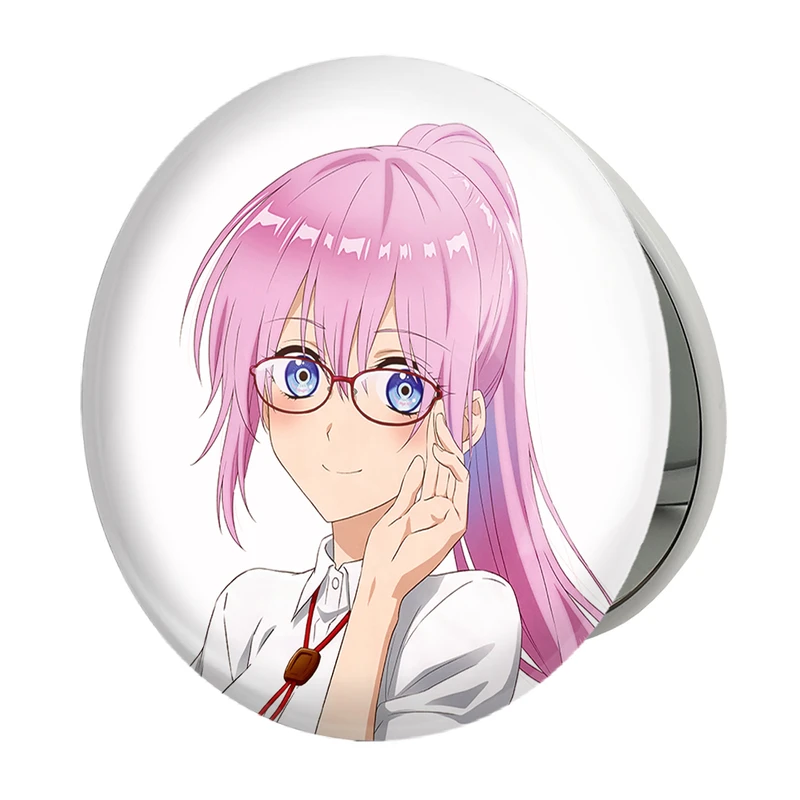 آینه جیبی خندالو طرح شیکیموری سان انیمه شیکیموری مدل تاشو کد 15895 