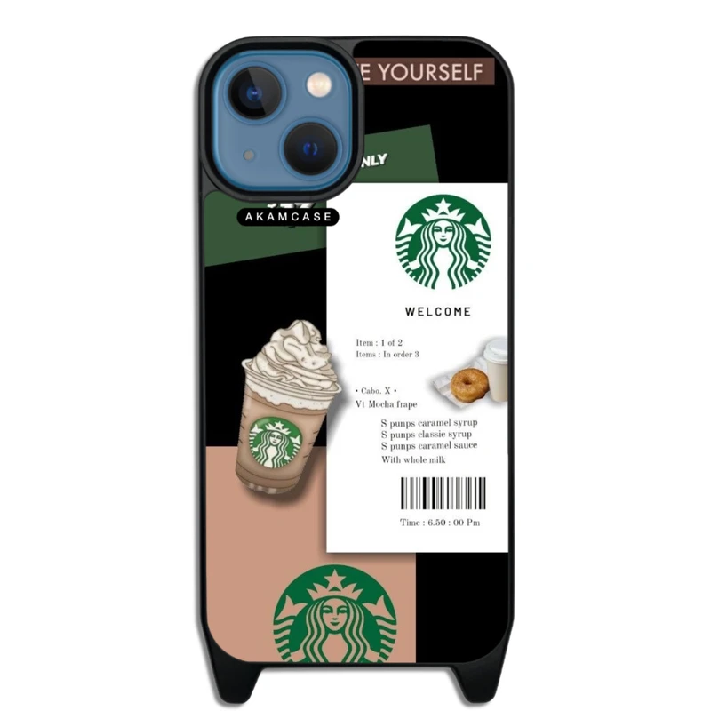 کاور آکام مدل AMCWLA15-STARBUCKS10 مناسب برای گوشی موبایل اپل iPhone 15