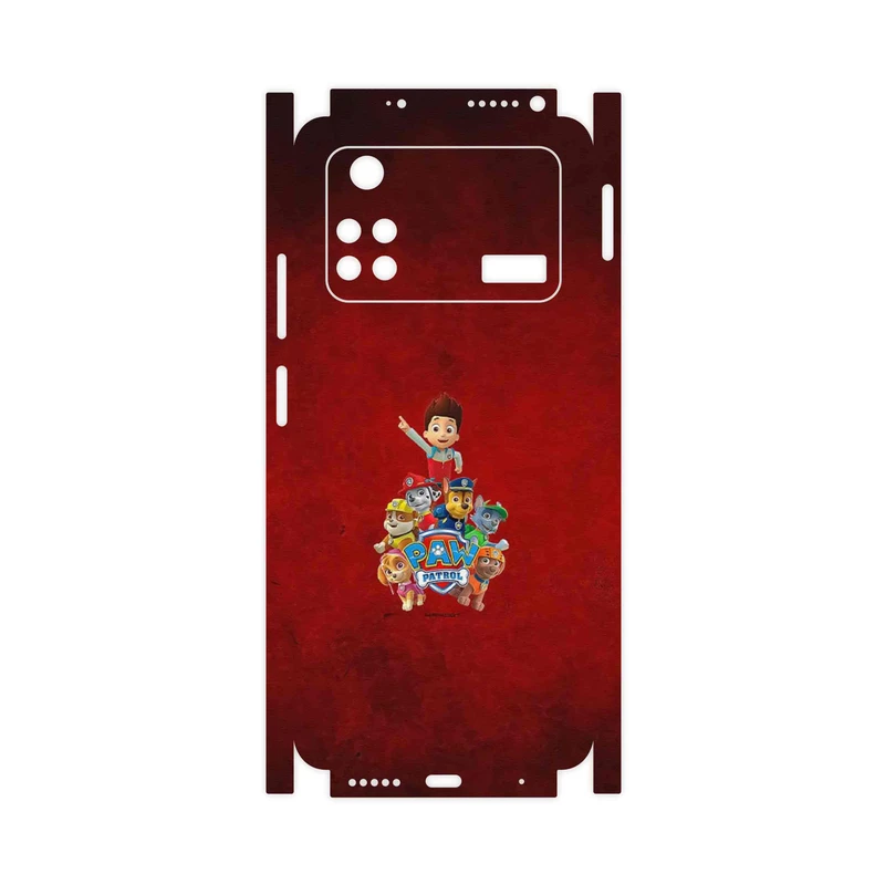 برچسب پوششی ماهوت مدل Paw Patrol-FullSkin مناسب برای گوشی موبایل شیائومی Poco M4 Pro 4G