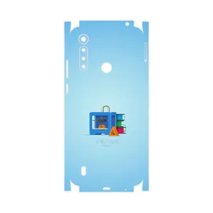 MAHOOT 3D Printer-FullSkin Cover Sticker for Motorola Moto G8 Power Lite
