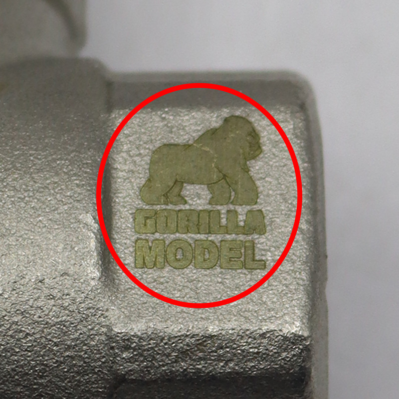 شیر یکطرفه کمپرسور باد صنعتی گوریلا کد YPB-1INCH-30MM