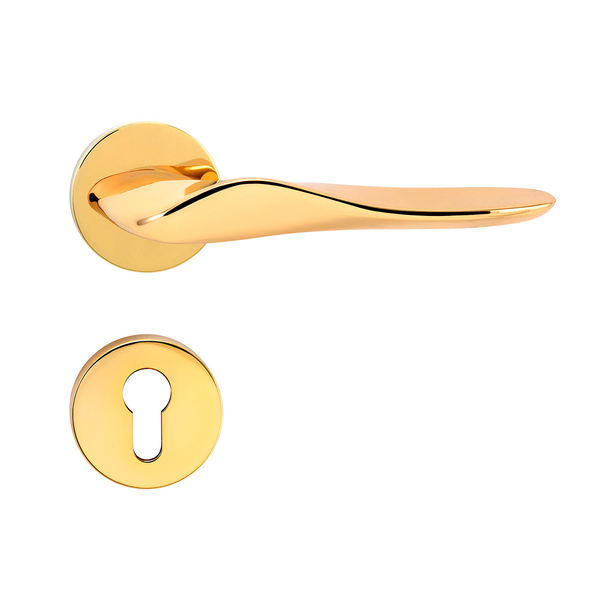 دستگیره در اچ تی ان پرایم مدل روزت کد 2252R-PVD