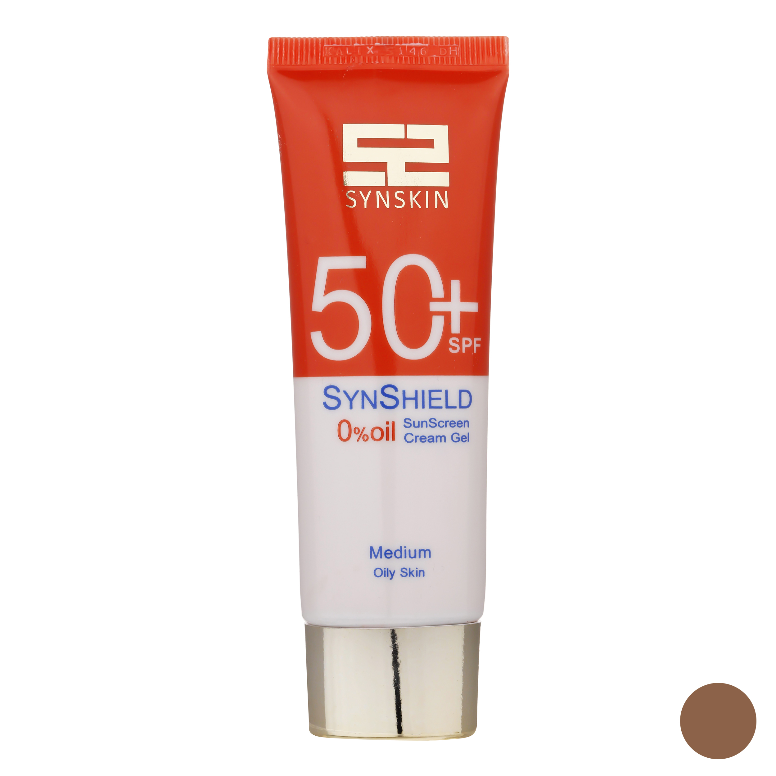 ژل ضد آفتاب رنگی ساین اسکین SPF 50 مدل M ‌مناسب پوست‌های چرب چرب حجم 50 میلی‌لیتر