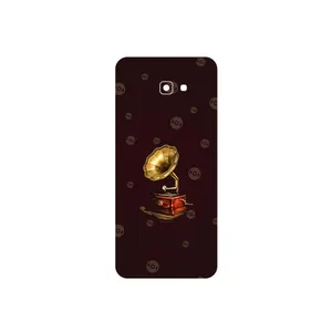 MAHOOT Gramophone Nostalgia Cover Sticker for Samsung Galaxy J4 Plus