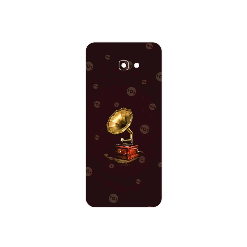 برچسب پوششی ماهوت مدل Gramophone Nostalgia مناسب برای گوشی موبایل سامسونگ Galaxy J4 Plus