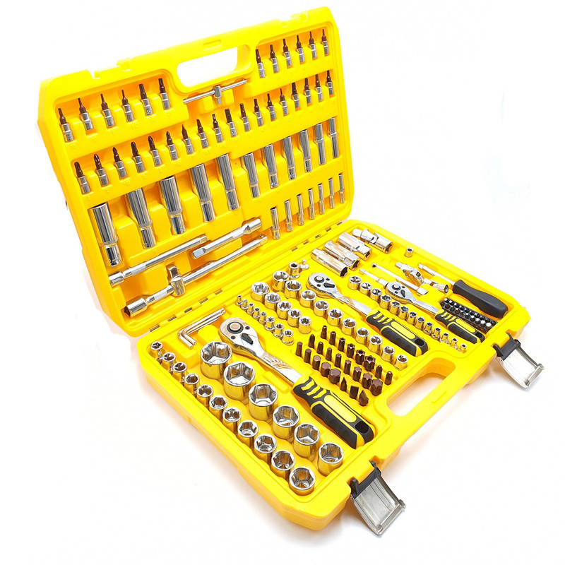 مجموعه 172 عددی  آچار بکس جغجغه ای مدل OK-172S