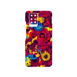 MAHOOT Vector Flower Garden Digital Art Cover Sticker for Infinix Note 10 Pro