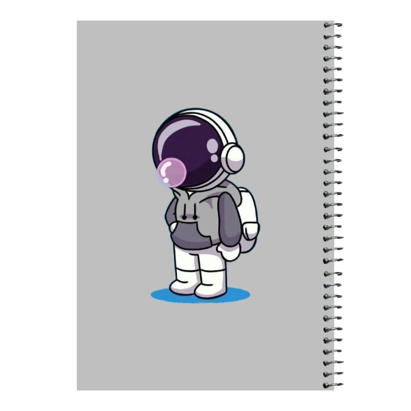 دفتر مشق 80 برگ اس جی مدل فضانورد   