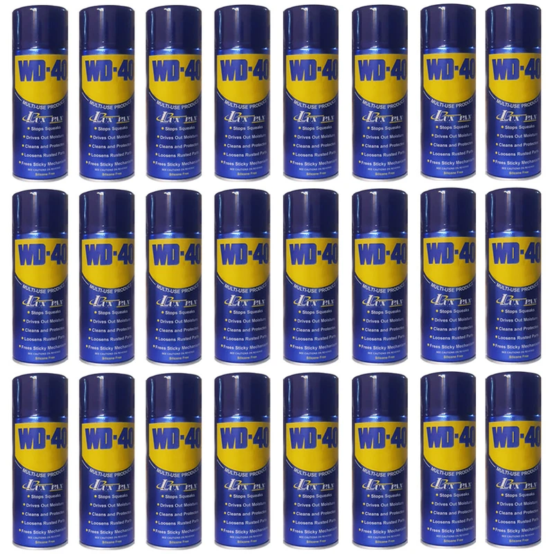 اسپری روان کننده لوکس پن مدل WD-40 حجم 330 میلی لیتر مجموعه 24 عددی