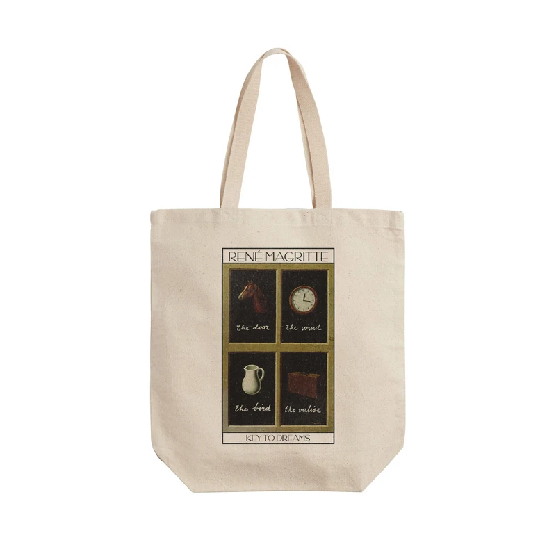 ساک خرید ترمه طراحان ایده مدل کلید رویاها از ماگریت کد art0385 - L