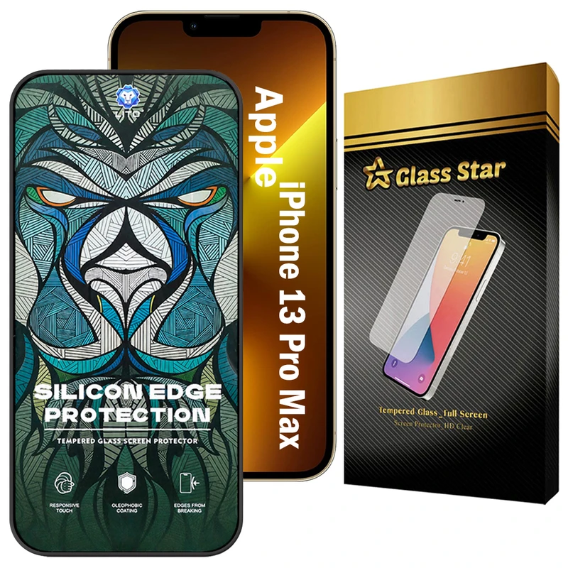 محافظ صفحه نمایش گلس استار مدل LITOSILG مناسب برای گوشی موبایل اپل iPhone 13 Pro Max
