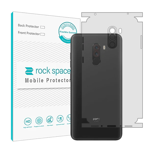محافظ پشت گوشی شفاف راک اسپیس مدل HyGEL مناسب برای گوشی موبایل شیائومی Poco Phone F1