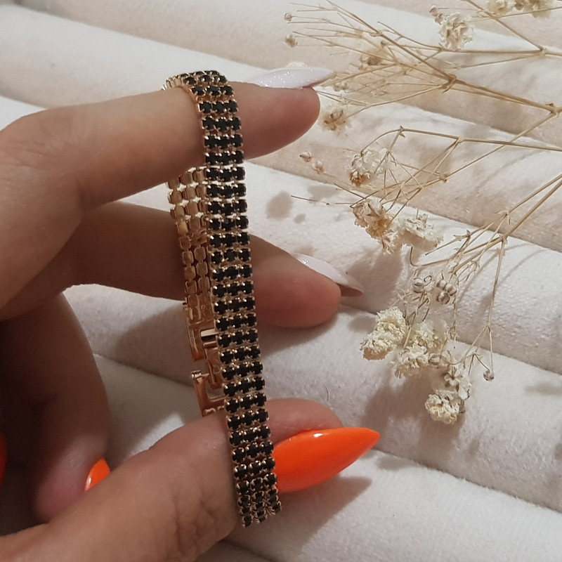 دستبند زنانه ژوپینگ مدل نگین 2898