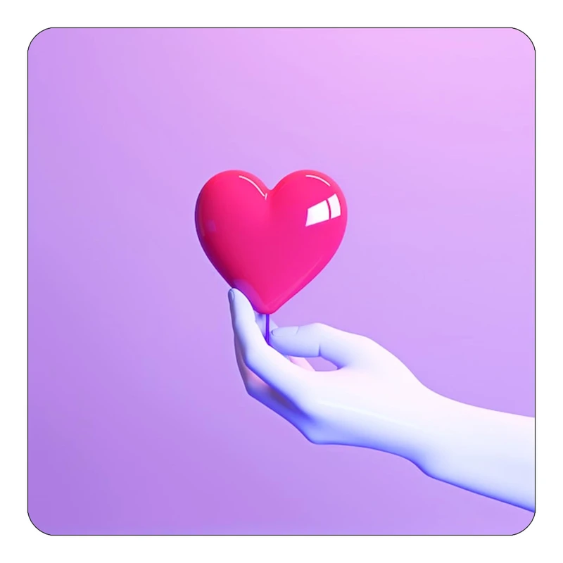 مگنت کاکتی طرح عاشقانه مدل mp38212