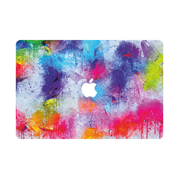 برچسب تزئینی مدل color کد 105 مناسب برای مک بوک پرو 13 اینچ