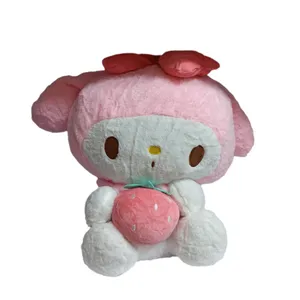 عروسک مدل ملودی توت فرنگی به دست پتودار ارتفاع 38 سانتی متر