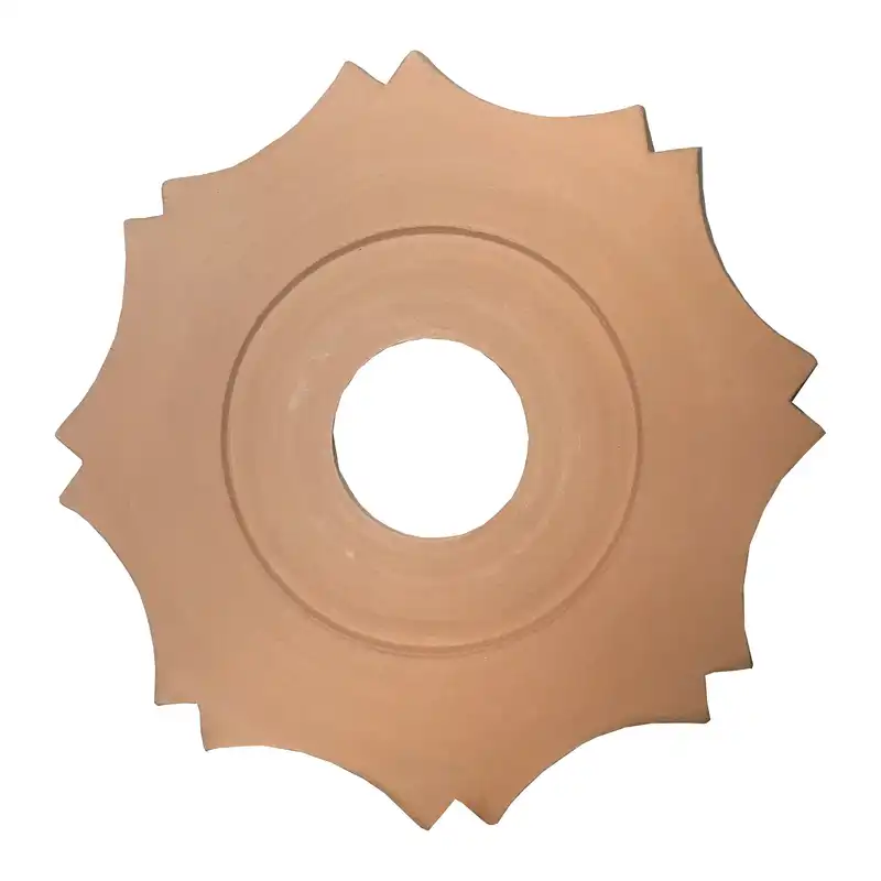 قاب ساعت سفالی خام مدل هشت وجهی کد SA100