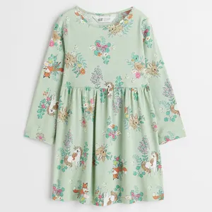 پیراهن دخترانه اچ اند ام مدل 0929076022