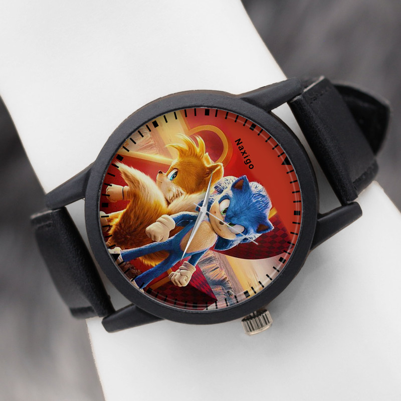 ساعت مچی عقربه ای ناکسیگو مدل Sonic the Hedgehog 2 کد LF14022