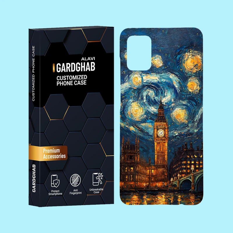 کاور گارد قاب علوی مدل هنری مناسب برای گوشی موبایل سامسونگ Galaxy A51 4G