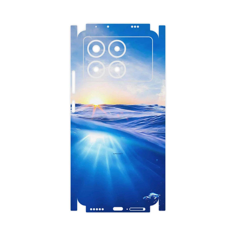 برچسب پوششی ماهوت مدل Ocean-FullSkin مناسب برای گوشی موبایل شیائومی Poco X6 Pro