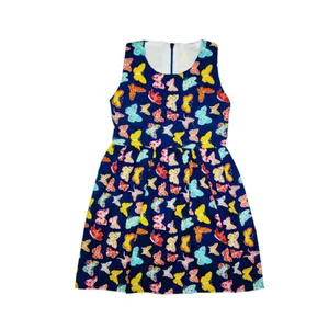 پیراهن دخترانه مدل پروانه های کوچولو