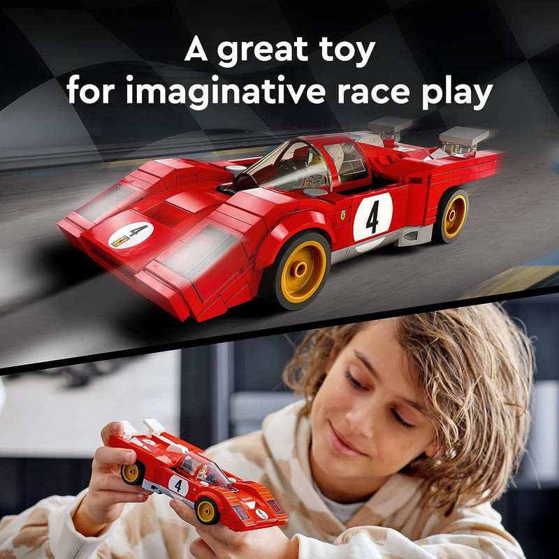 لگو سری Speed Champions مدل 1970 Ferrari 512 M کد 76906