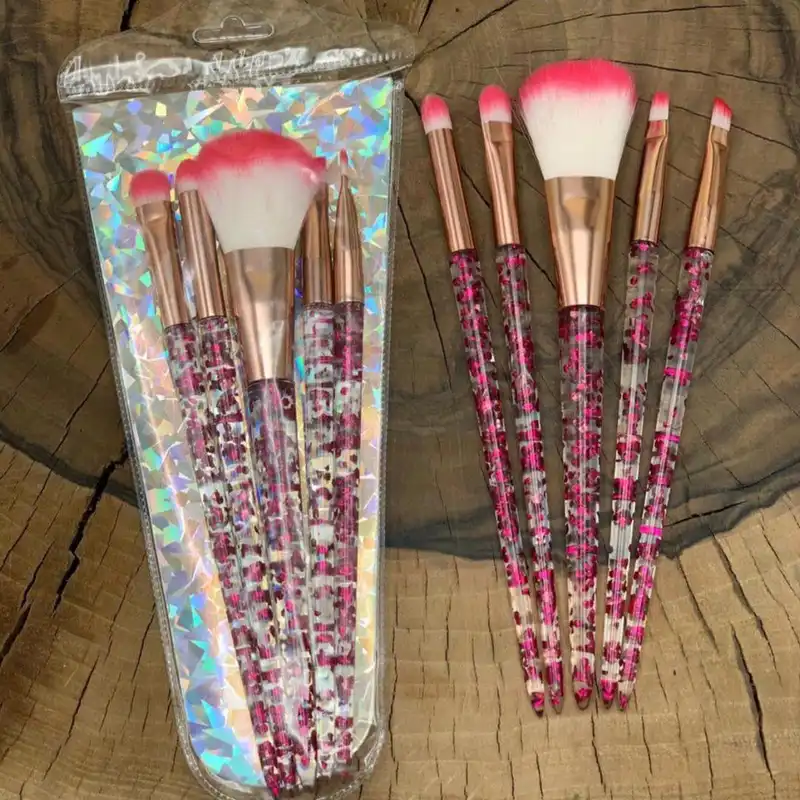 ست برس آرایشی کد 055 بسته 5 عددی