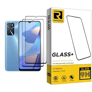 Randika Randika Glass MIX002 Screen Protector For Oppo A16 Pack Of 2