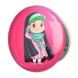 آینه جیبی خندالو طرح نیمه شعبان کودکانه مدل تاشو کد 25561 