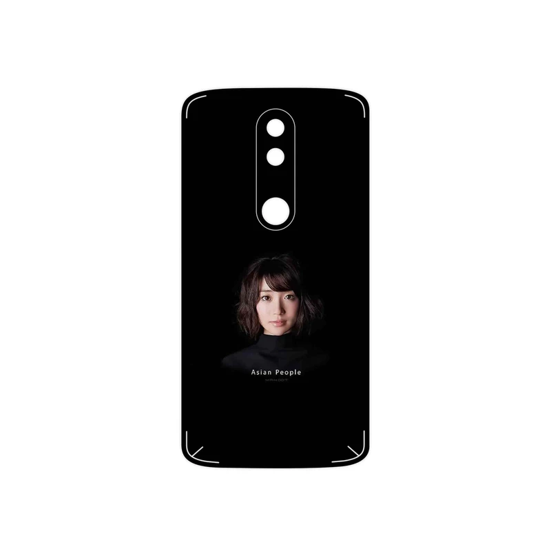 برچسب پوششی ماهوت مدل Portrait of an Asian Woman مناسب برای گوشی موبایل موتورولا Moto X Force