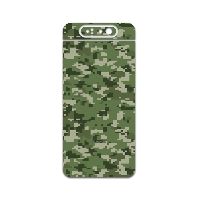 برچسب پوششی ماهوت مدل Army-Green-Pixel مناسب برای گوشی موبایل سامسونگ Galaxy A80