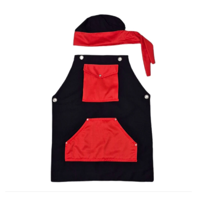 پیشبند مدل استادکار همراه با کلاه کار