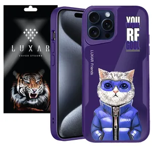 کاور لوکسار مدل Nimmy Cat مناسب برای گوشی موبایل اپل  iPhone 15 Pro Max