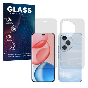 Glass anti blue screen protector suitable for Honor 400 Pro mobile phone along with the back protector (Global Version)