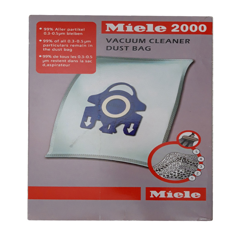 پاکت جاروبرقی مدل 021 مناسب برای جاروبرقی میله بسته 4 عددی