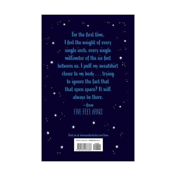 کتاب Five Feet Apart اثر Rachael Lippincott انتشارات Simon & Schuster