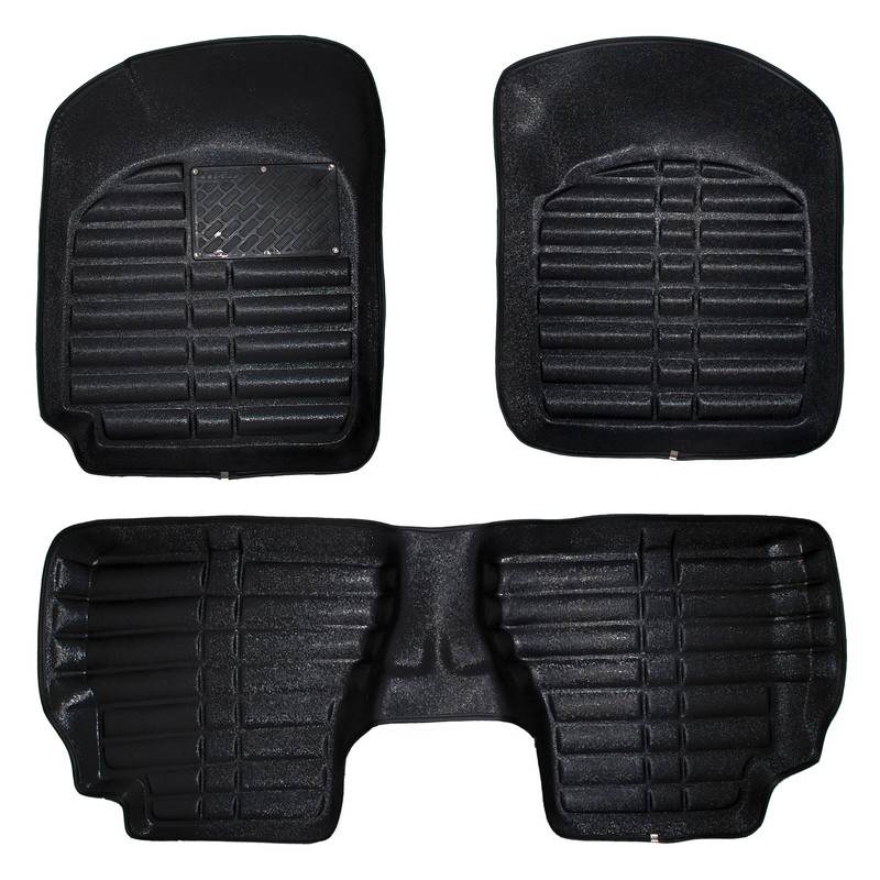 کفپوش سه بعدی خودرو پانیذ مدل PL مناسب برای کوییک